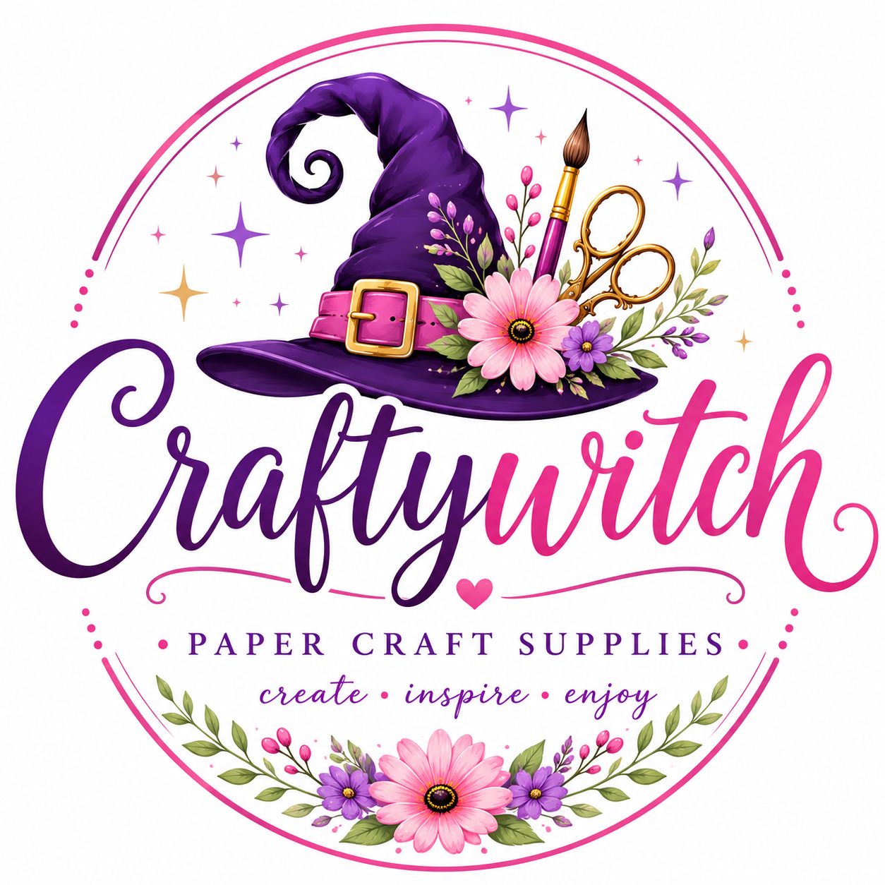 Craftywitch Paper Craft Supplies — create · inspire · enjoy